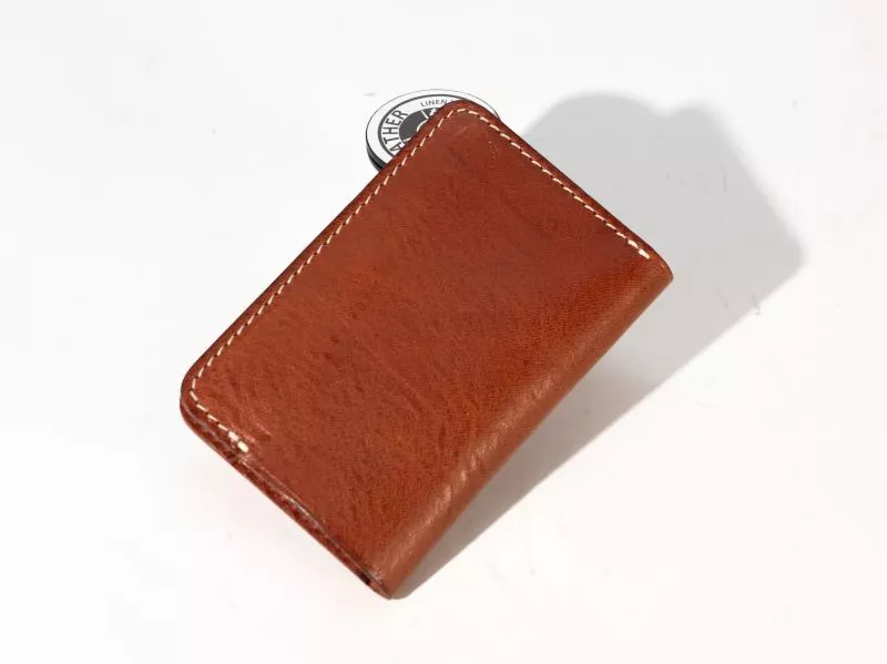 Retro Trend Returns Portofel scurt din piele naturală cusut manual, noul favorit al orașului, care combină calitatea și caracterul practic