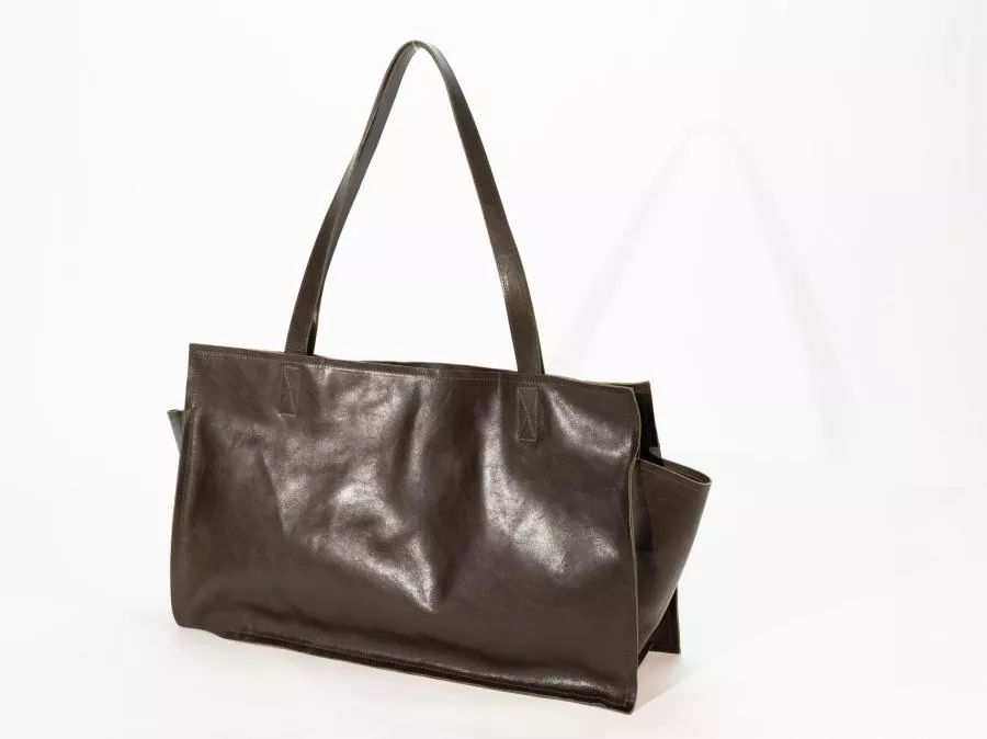 Geantă tote din piele vintage directă din fabrică: design cu rabat cu versatilitate în toate anotimpurile și control strict al calității